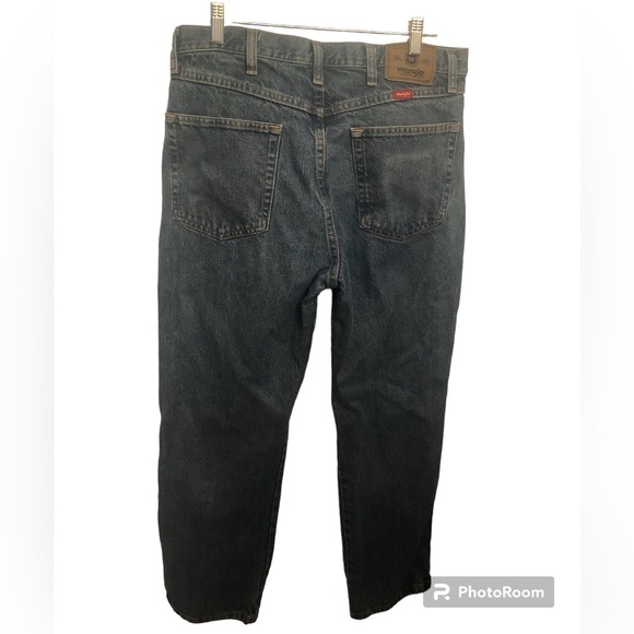 Wrangler Blue Jeans Size  34/30 - Picture 3 of 8